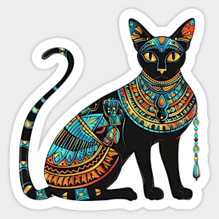 Egyptian cats. Sphinx Sticker